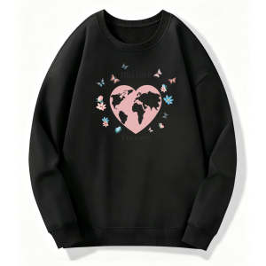 Together Forever World Heart Classic Sweatshirt