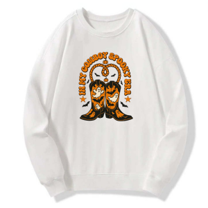 Cowboy Spooky Era Halloween Classic Sweatshirt