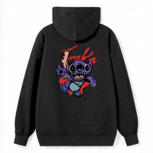 Trouble Stitch Cartoon Classic Hoodie