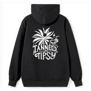 Tanned and Tipsy Tropical Classic Hoodie