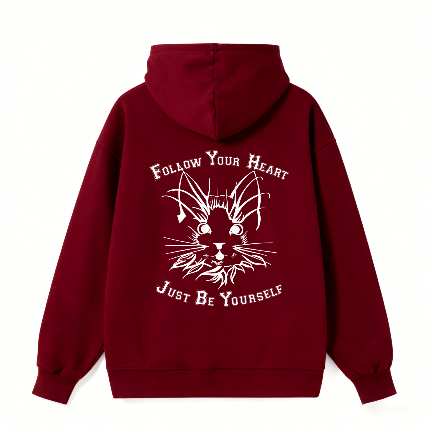 Follow Your Heart Cat Classic Hoodie - Image 4