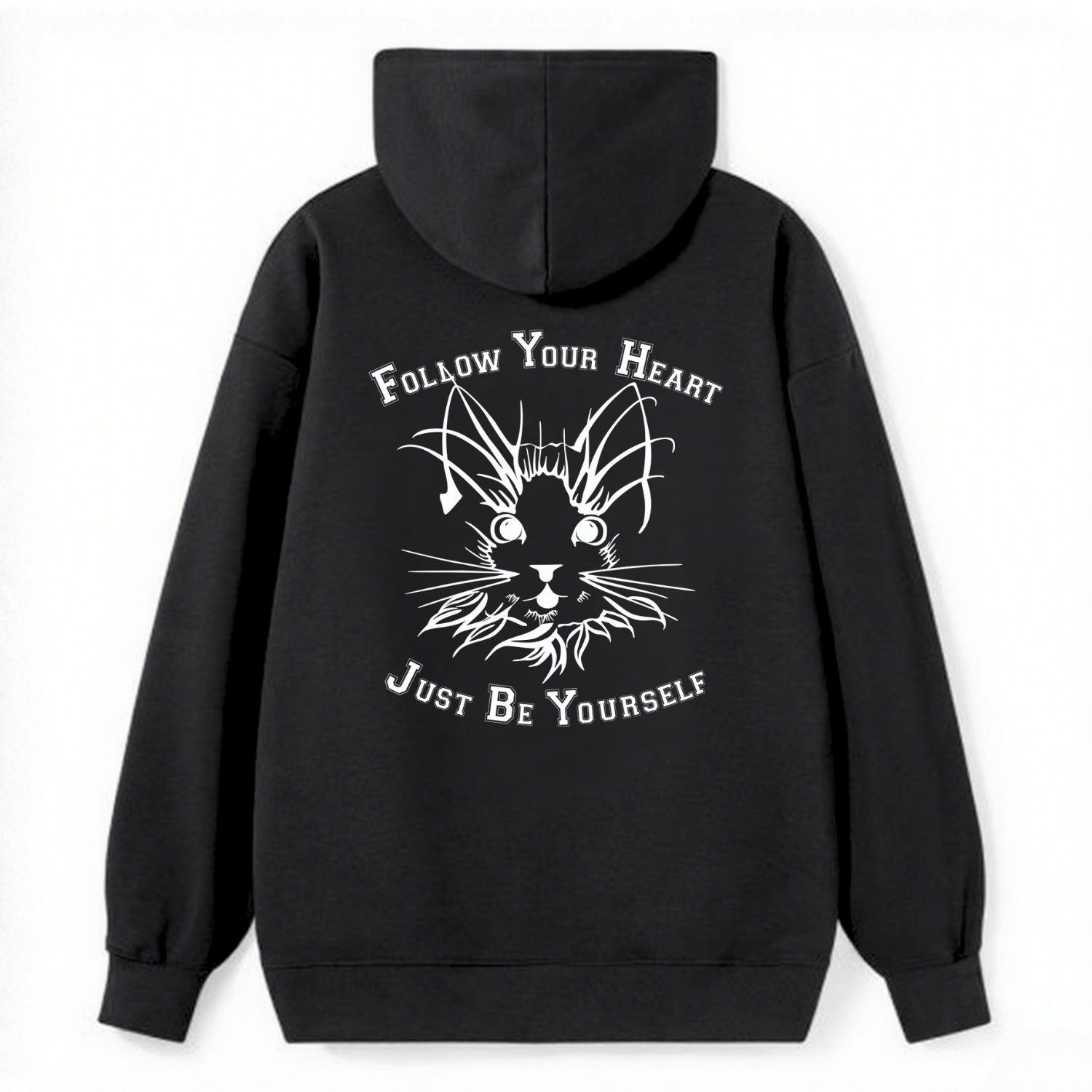 Follow Your Heart Cat Classic Hoodie